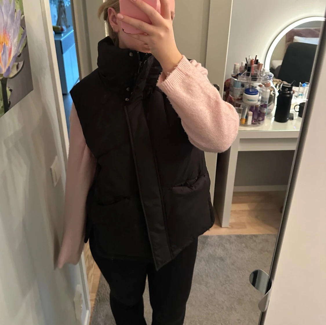 Svart dunväst från Pull&Bear - 1