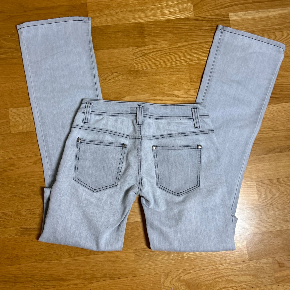 Lågmidjade bootcut jeans lowwaist lowrise superlow vintage  - 3