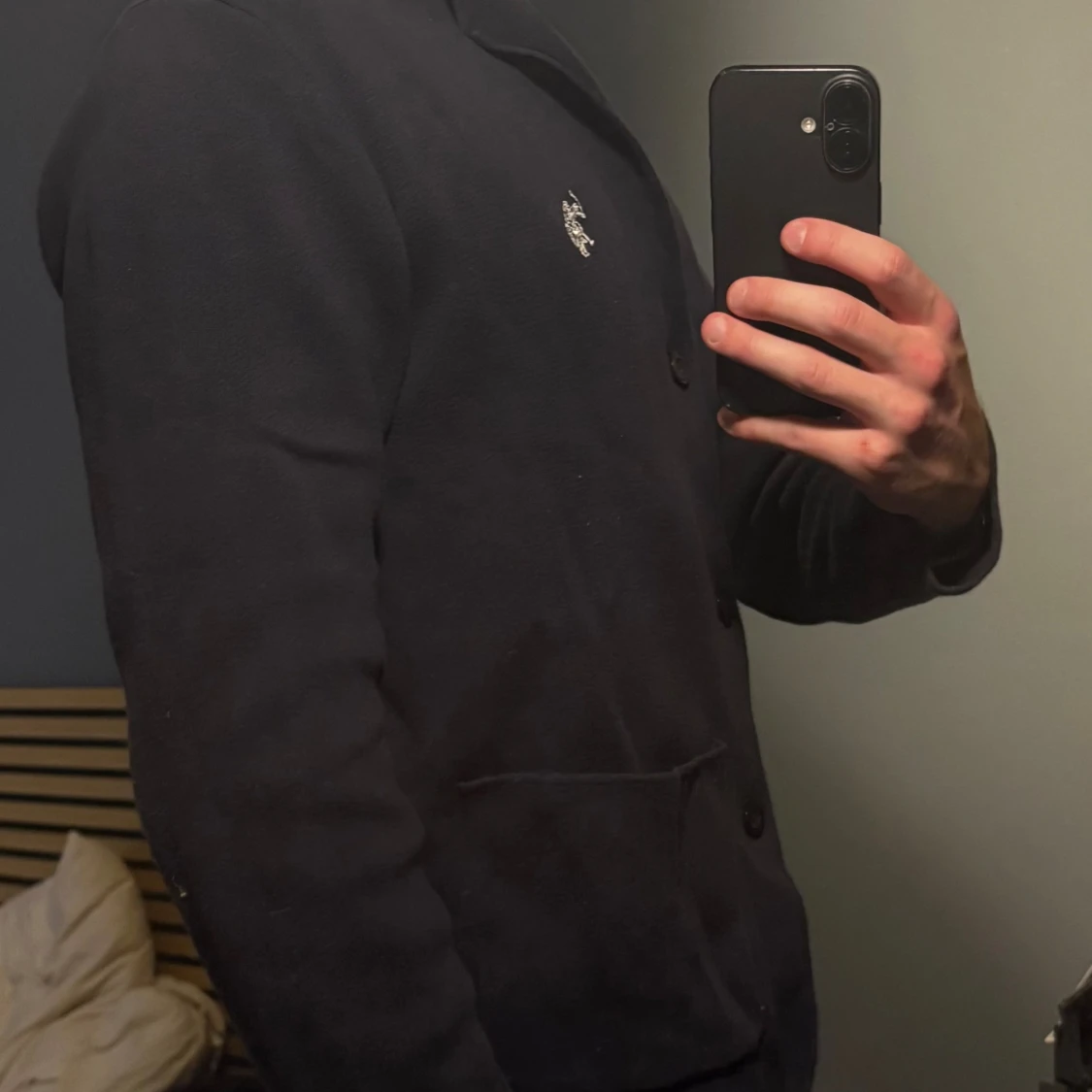 Mörkblå kofta från U.S. Polo Assn. - 1