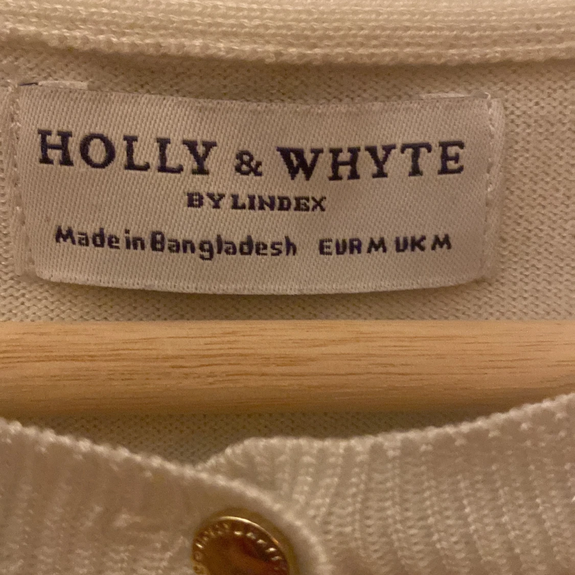 Vit kofta från Holly & Whyte Lindex M - 1