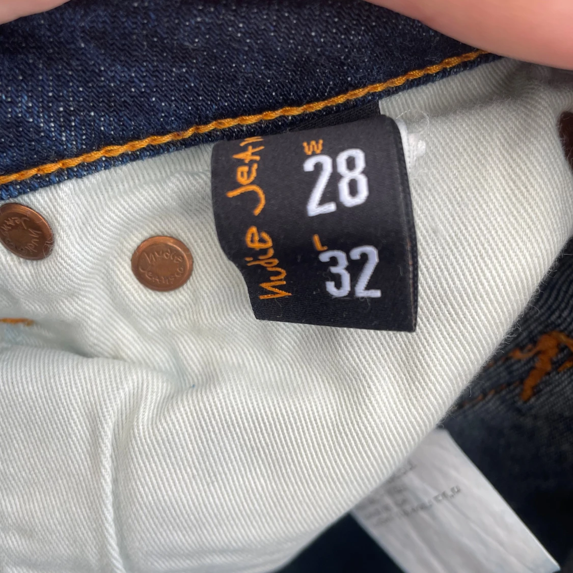 Mörkblå jeans från Nudie Jeans - 4