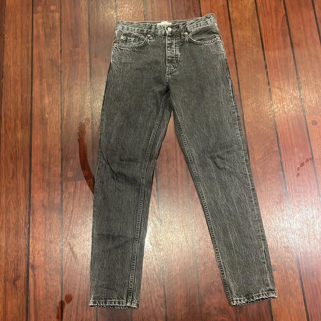 Gråa slim jeans från Pull&Bear - 1