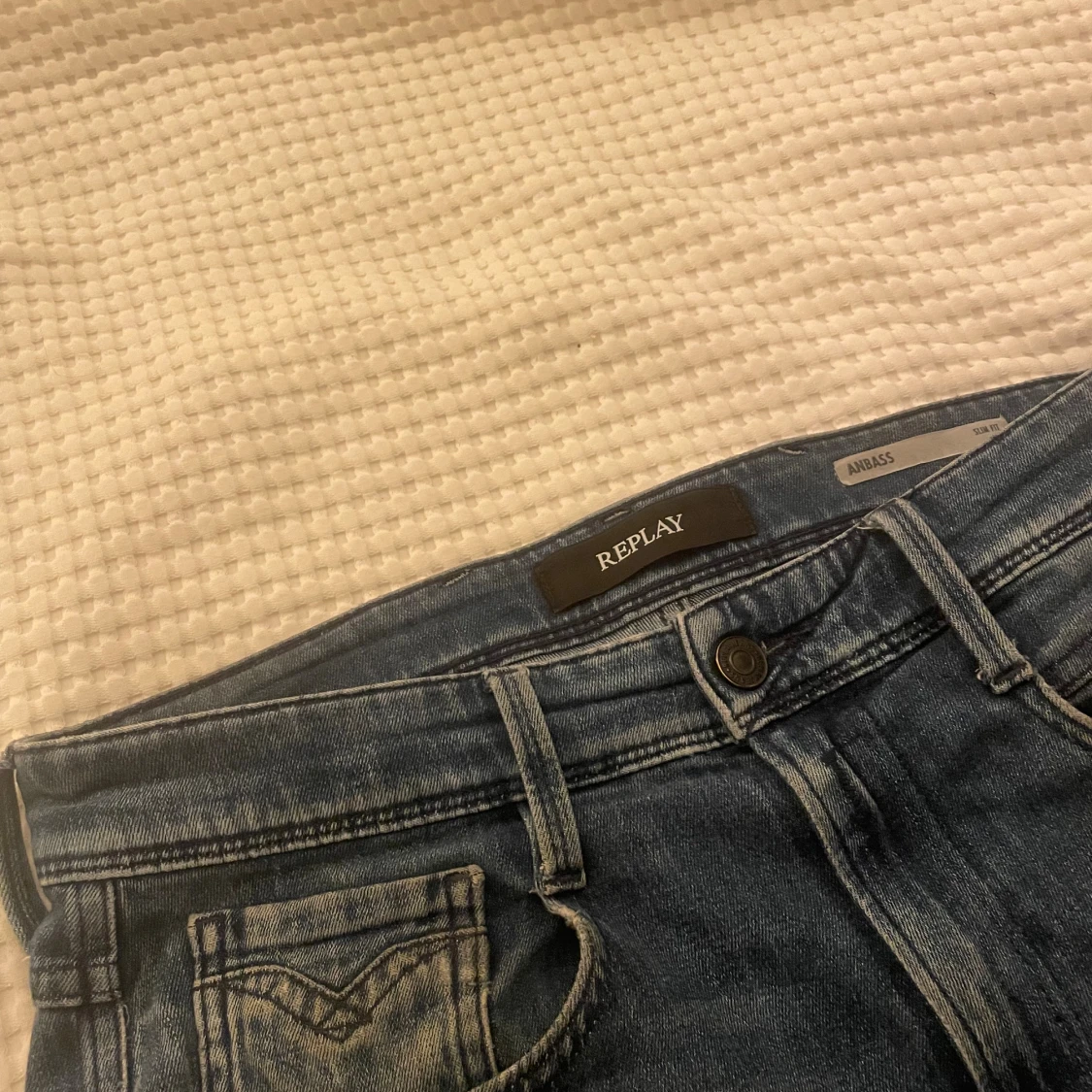 Blåa Replay Jeans