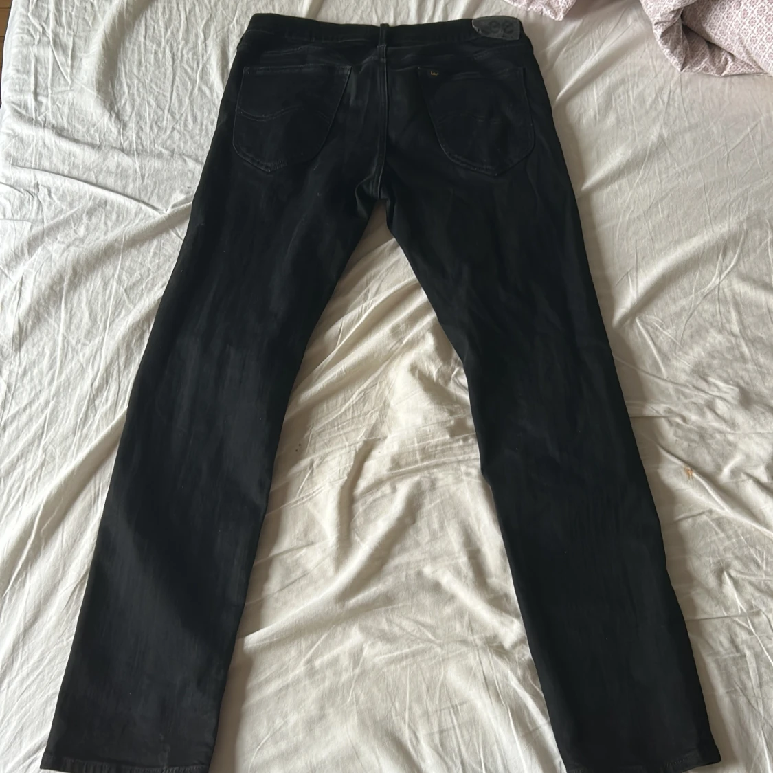 Svarta jeans från Lee, straight fit - 3