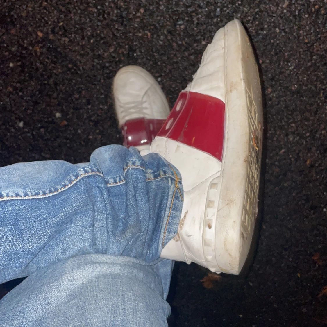 Valentino Garavani Open sneakers vit/röd - 2