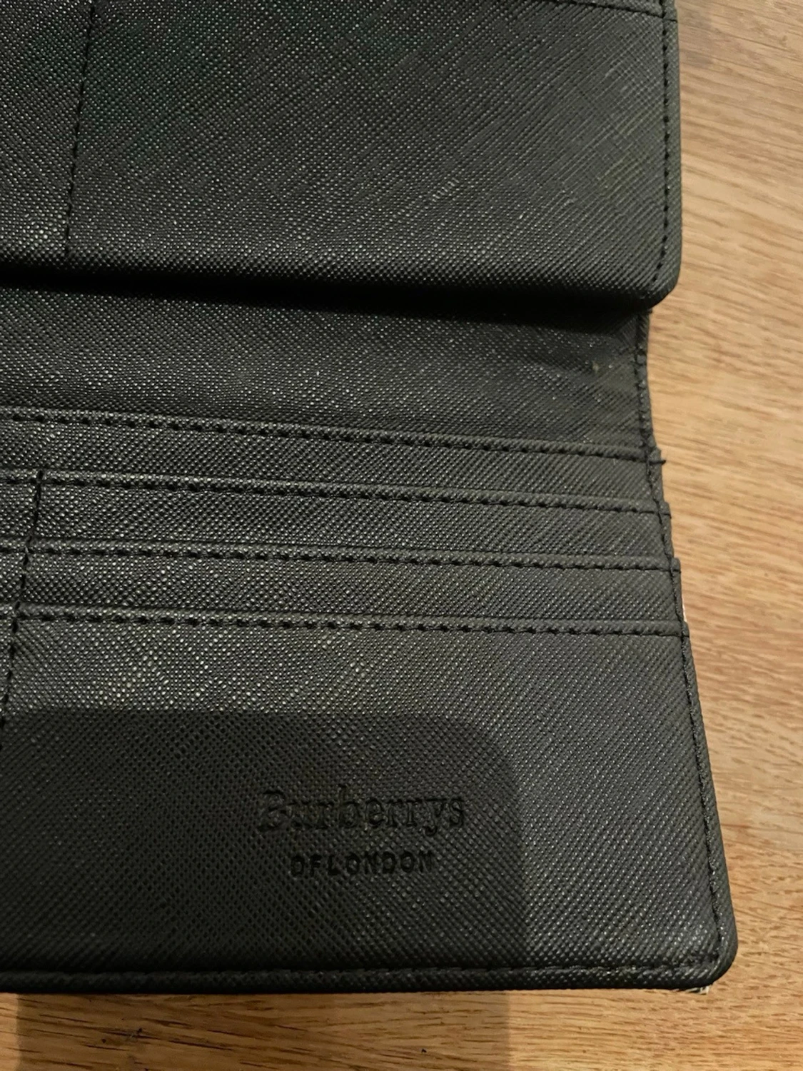 Rutig plånbok från Burberry - 3