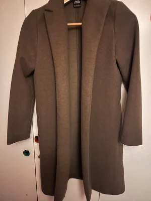 Brun kappa  - Brun kappa som jag använt 1 gång. Köpte den från zara för något år sen men inte använt sen dess. Längden är ungefär vid knät och jag är 167 cm.  Det är bara att fråga om ni vill ha bilder på den på. 