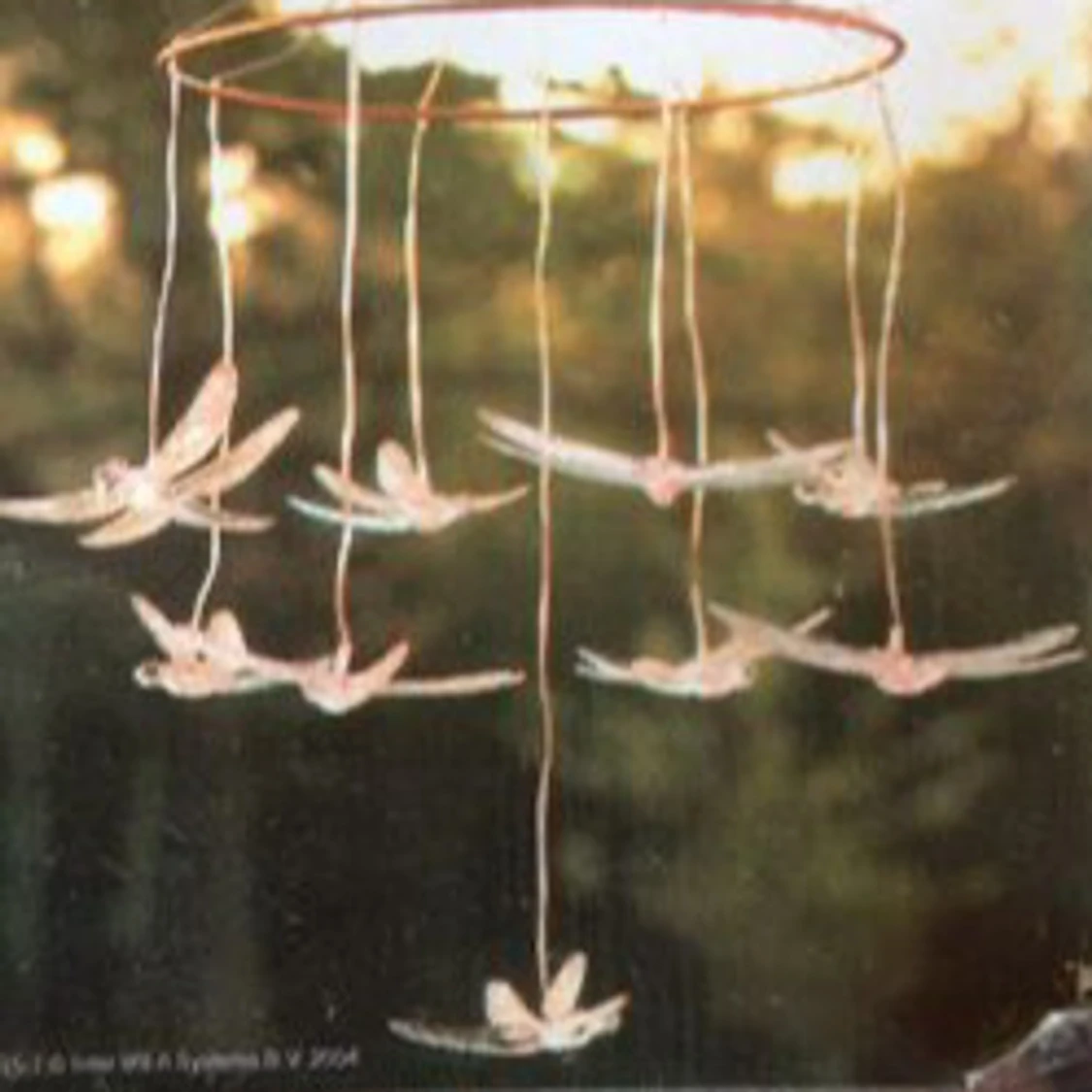 SKINA ljusslinga med trollsländor - 2