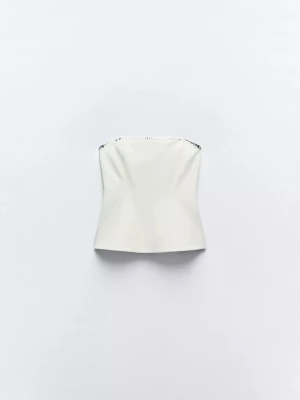 Tubtopp - Festlig tubtopp från Zara med strass överst