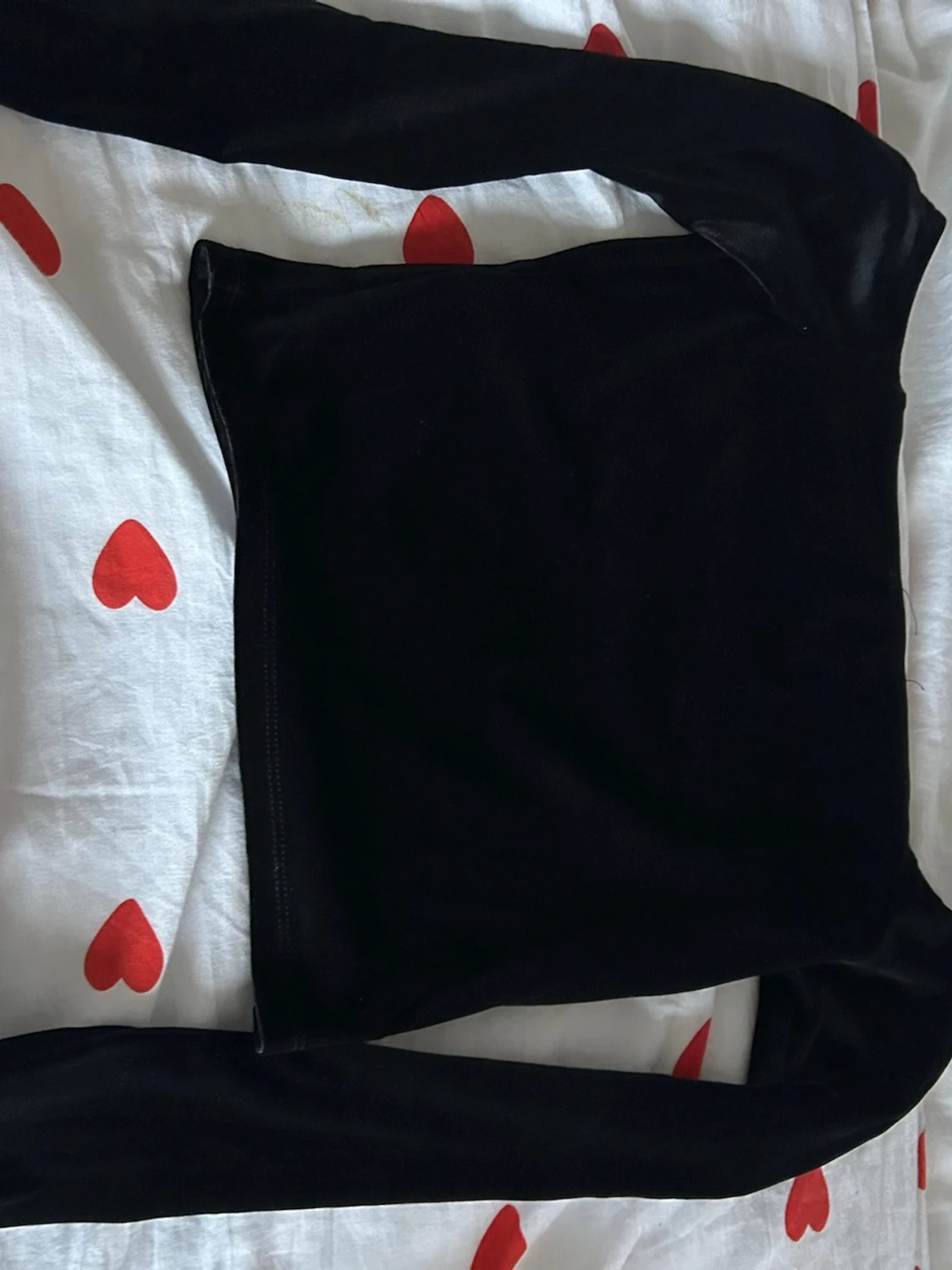 Svart långärmad topp från Sister XS - 2