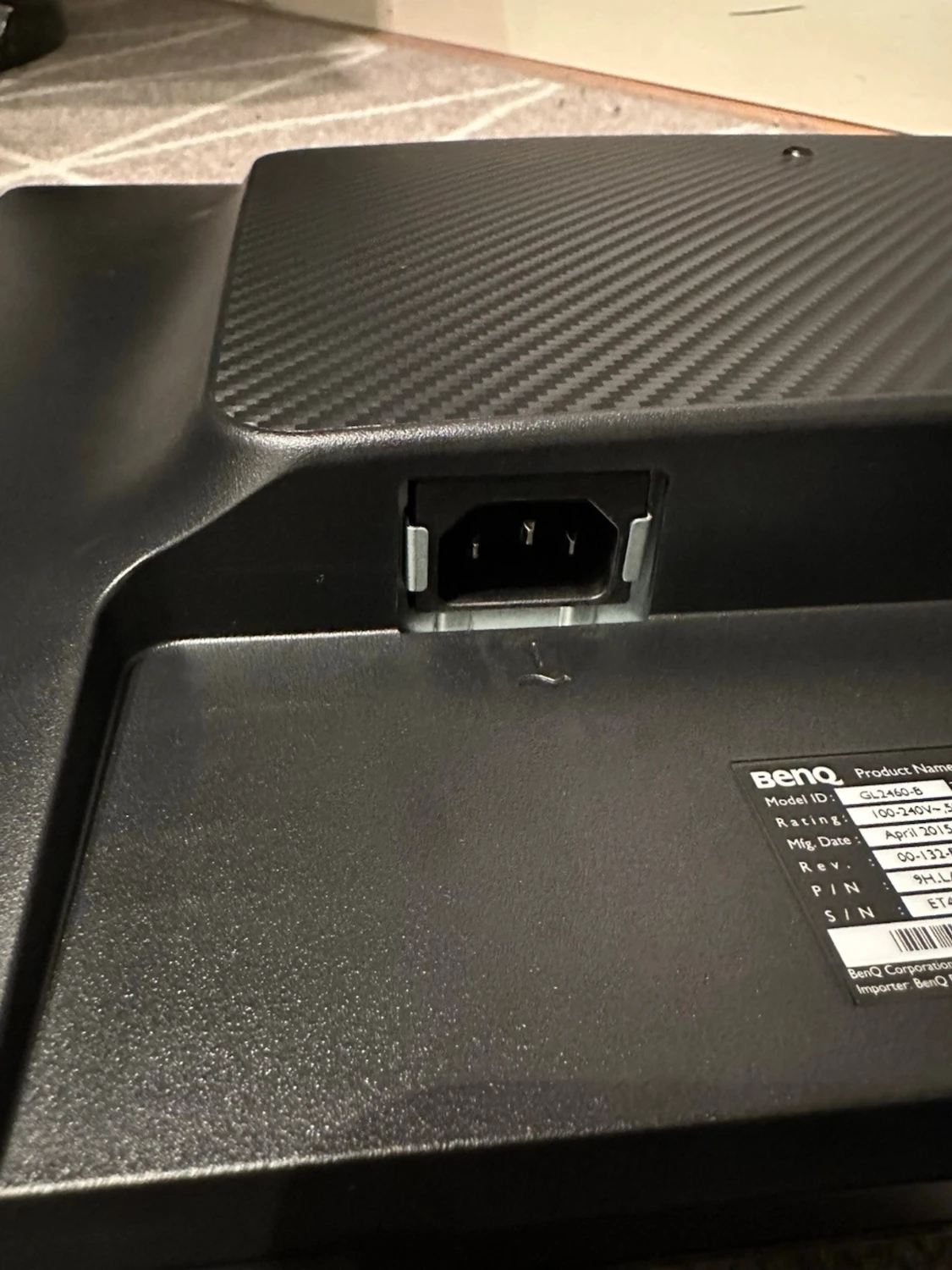 BenQ GL2460 LED Monitor - 2