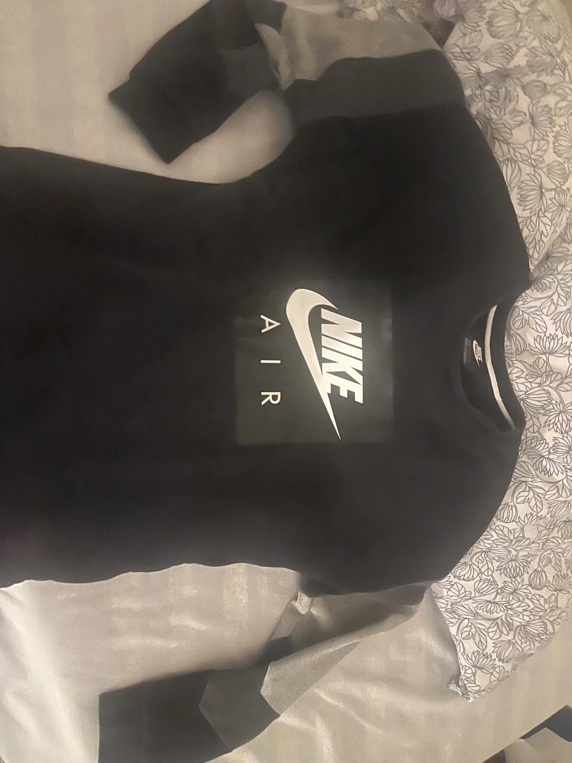 Svart Nike Air sweatshirt
