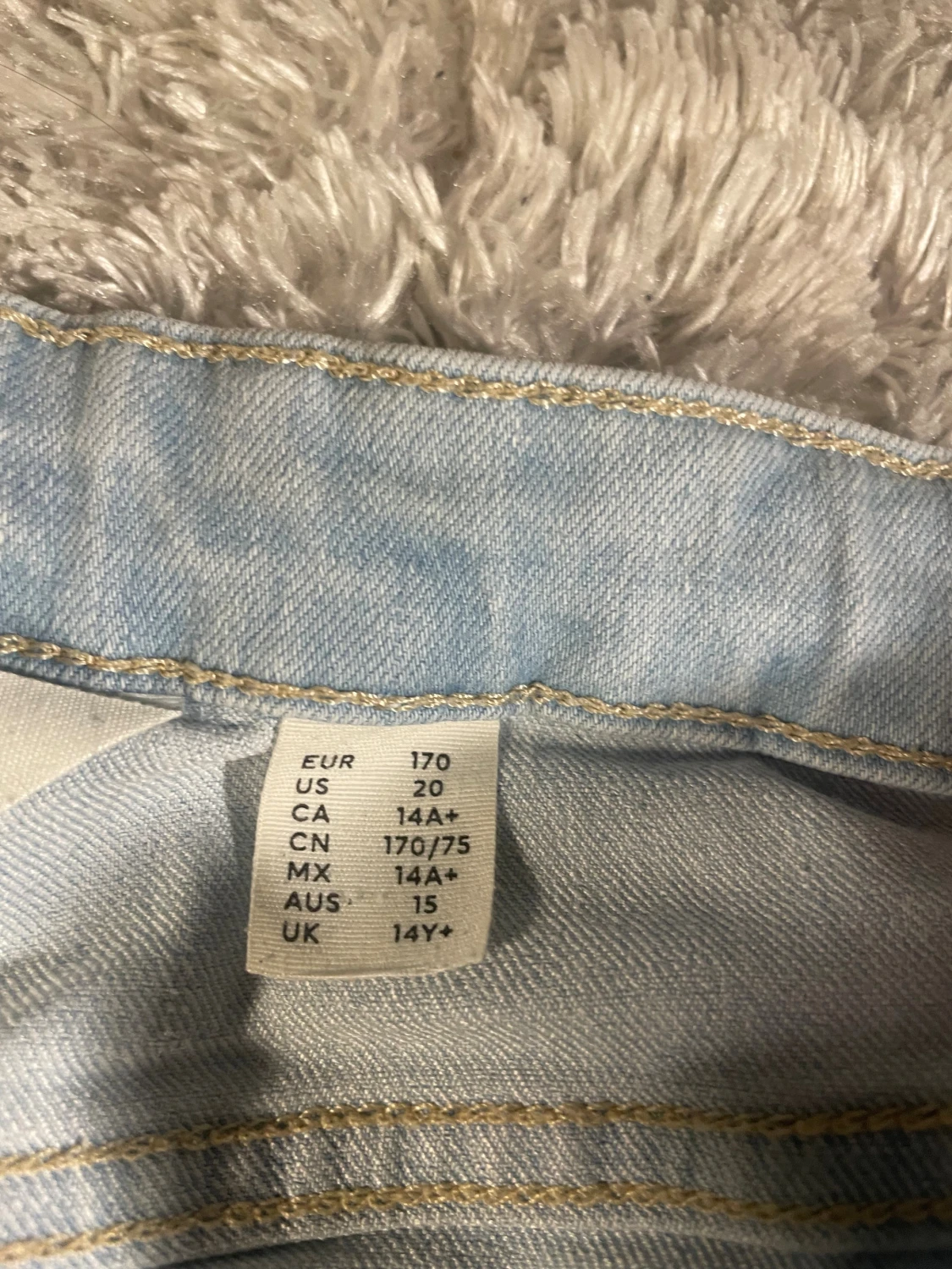 Ljusblå bootcut jeans från H&M - 2