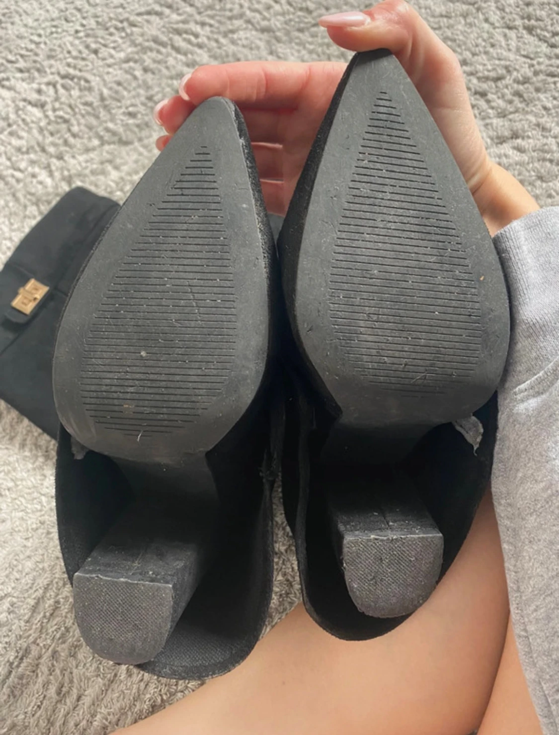 Svarta mocka boots  - 4