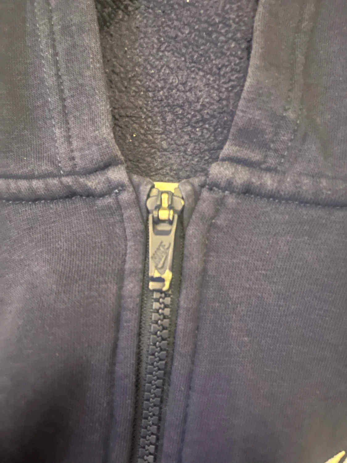 Svart Nike hoodie med dragkedja XL - 4