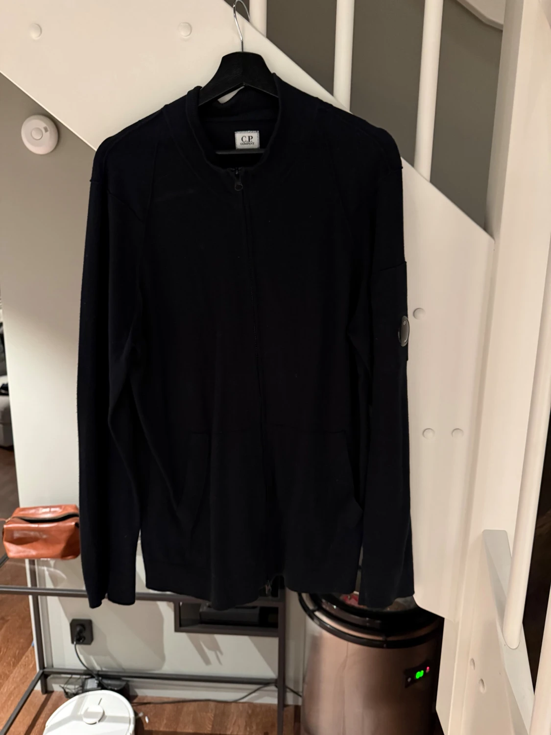 Blå zip-kofta från C.P. Company - 1
