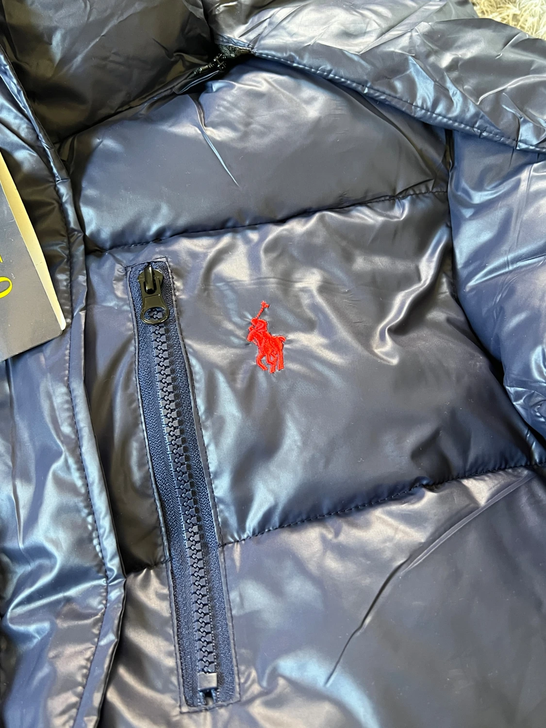 Mörkblå pufferjacka Polo Ralph Lauren - 1