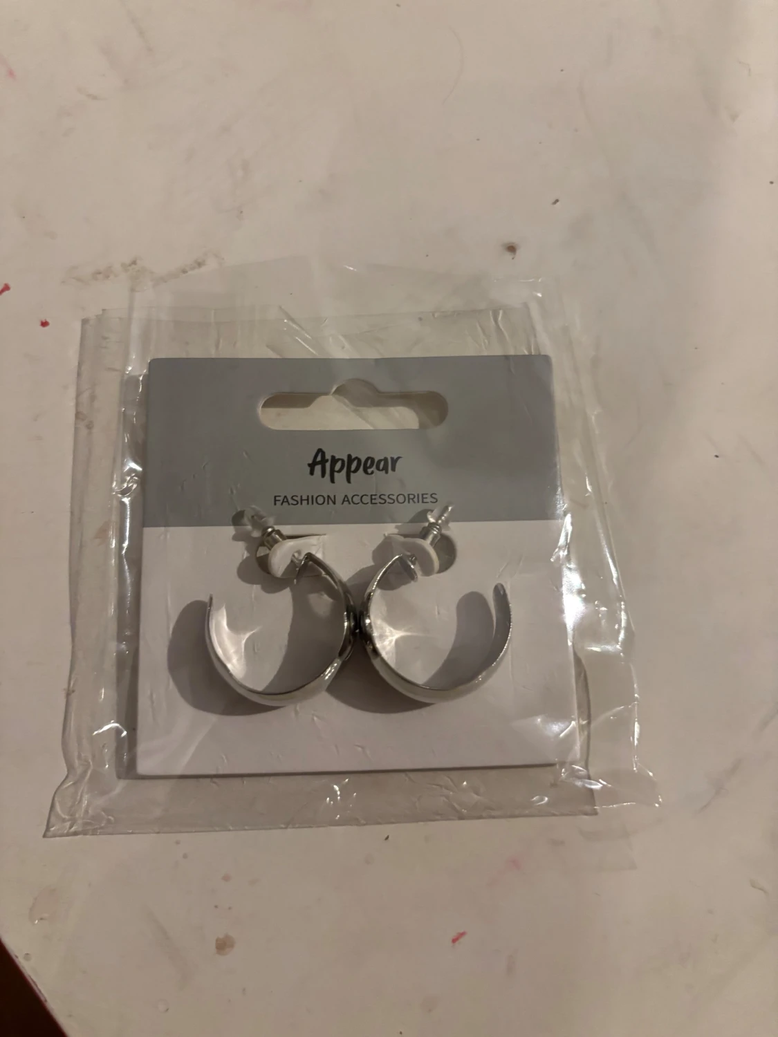 Silvriga chunky hoops från Appear