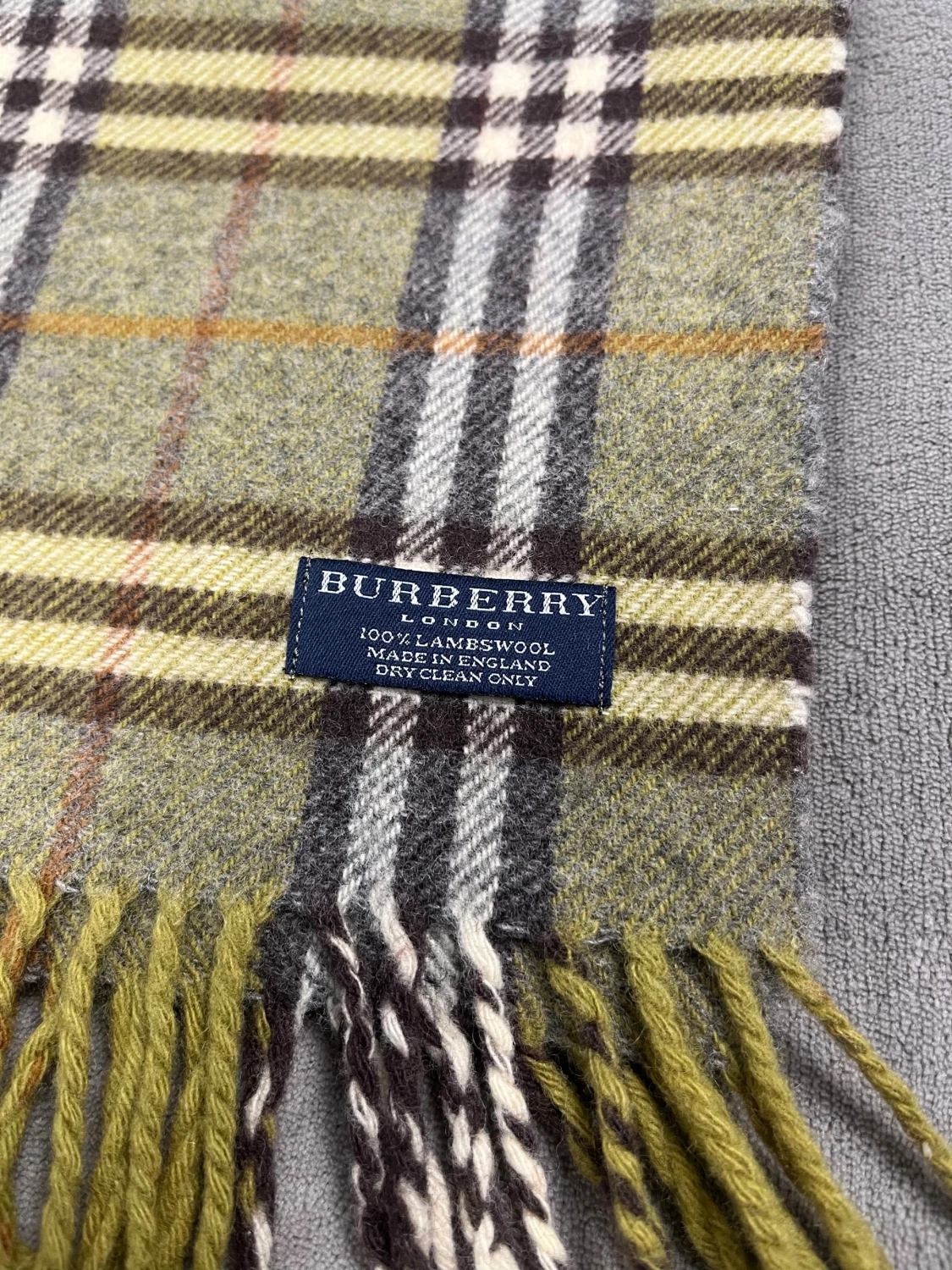 Khaki Burberry halsduk - 2