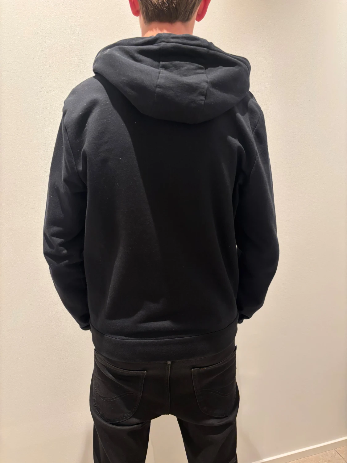 Svart quiltad pufferjacka från Prada - 2