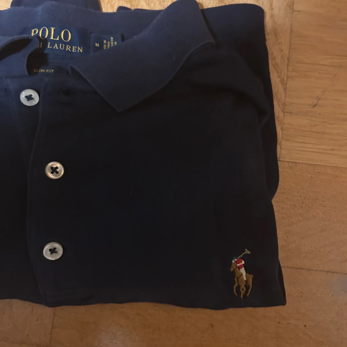 Mörkblå piké Ralph Lauren - 2