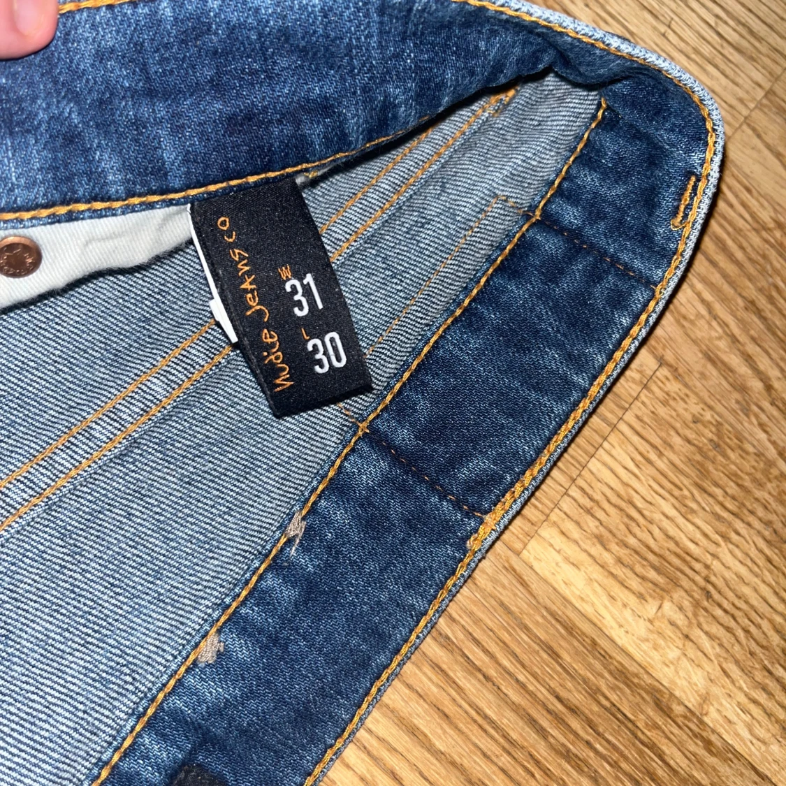 Nudie Jeans Lean Dean blå jeans 31/30 - 2