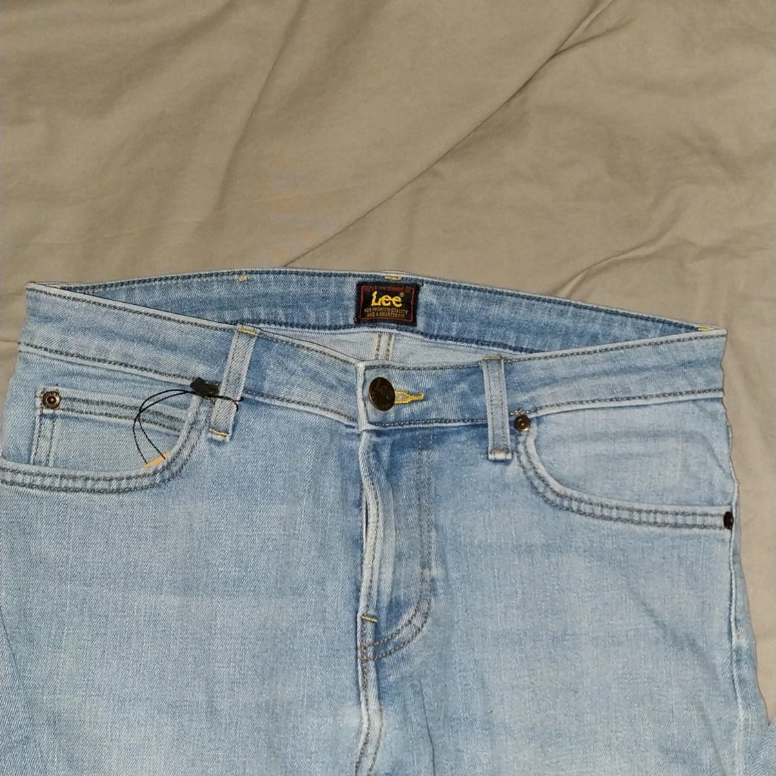 Ljusblå jeans från Lee - 2