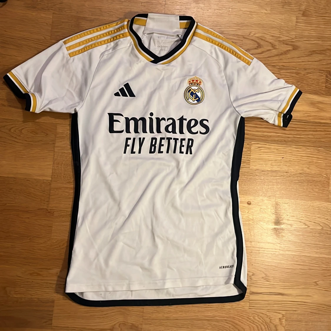 Real Madrid vit matchtröja Adidas