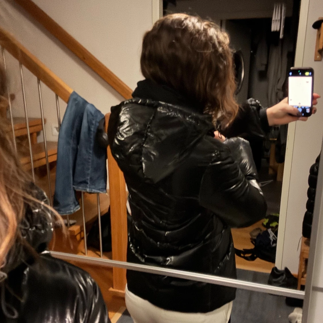 Glansig dunjacka  - 1