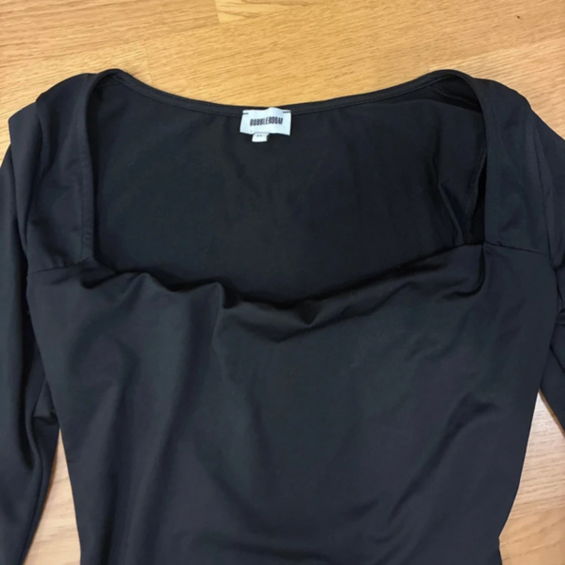 Svart långärmad topp från Bubbleroom - 1