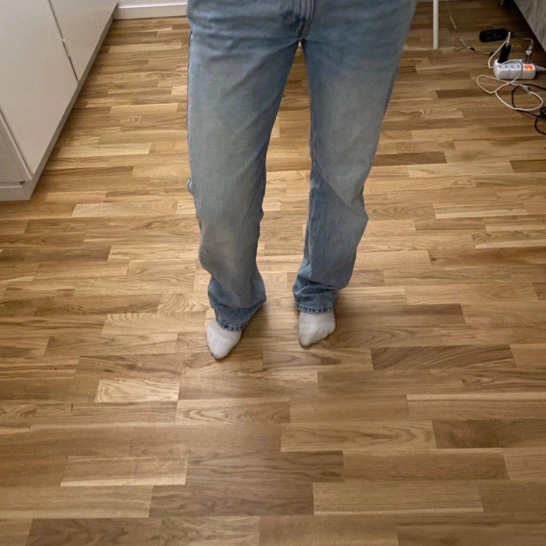 Weekday straight arrow low waist jeans - 1