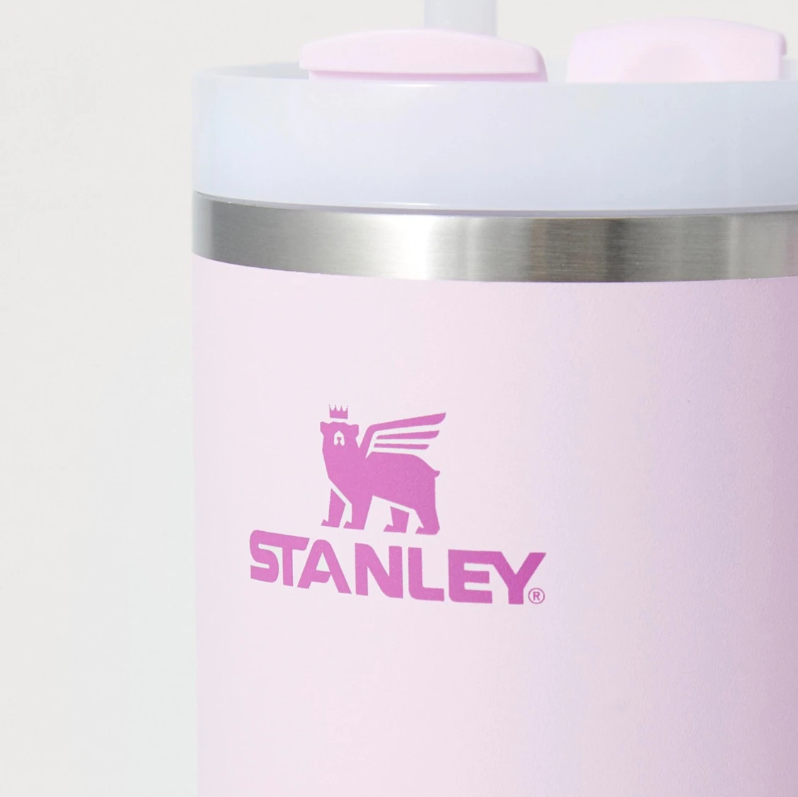 Stanley Quencher H2.0 FlowState Tumbler 40oz Pastel Pink - 4