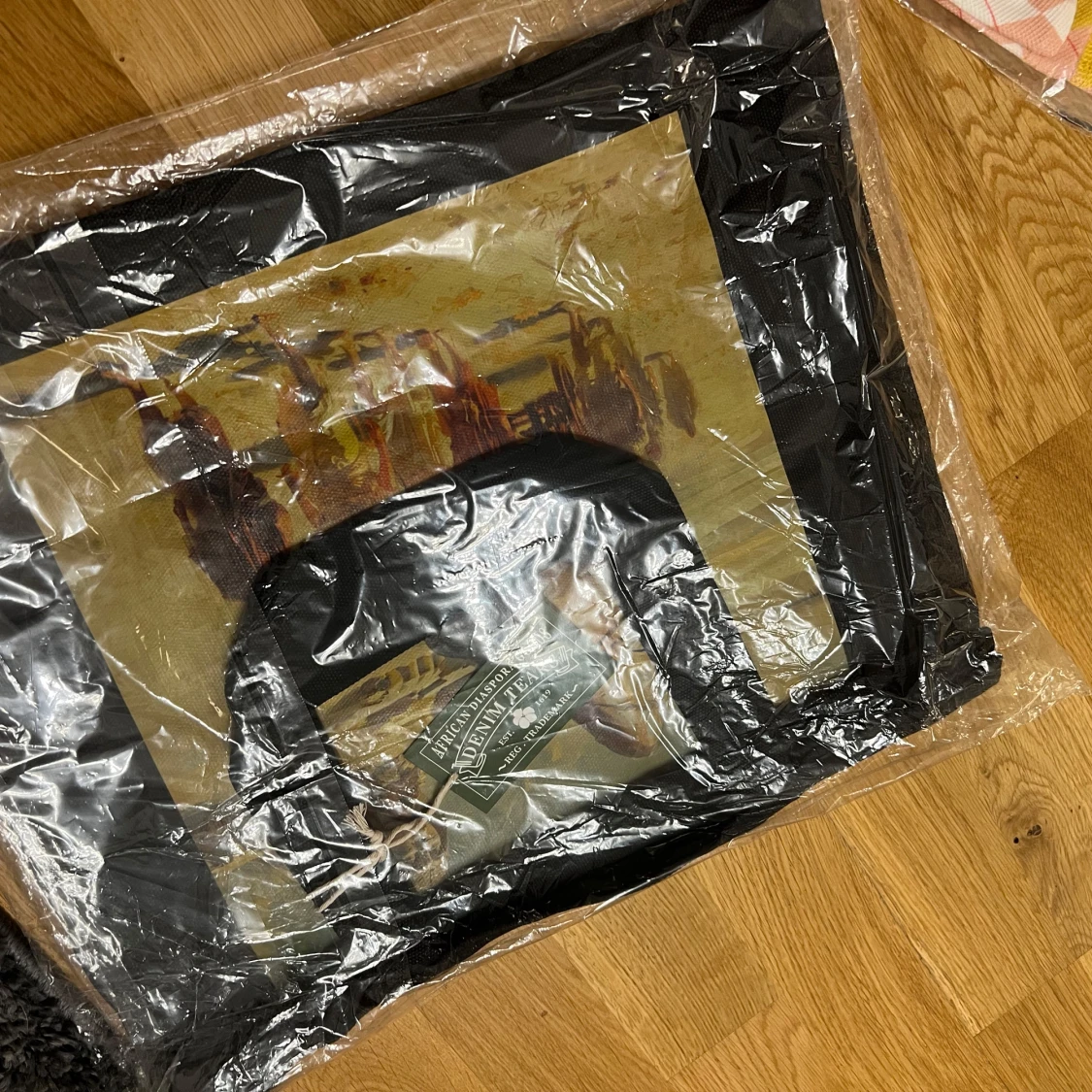 Svart shoppingväska Denim Tears x The Met