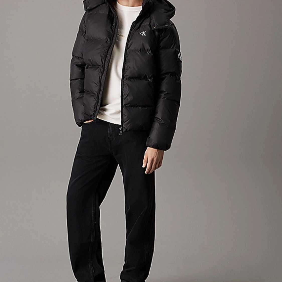 Svart pufferjacka från Calvin Klein - 1