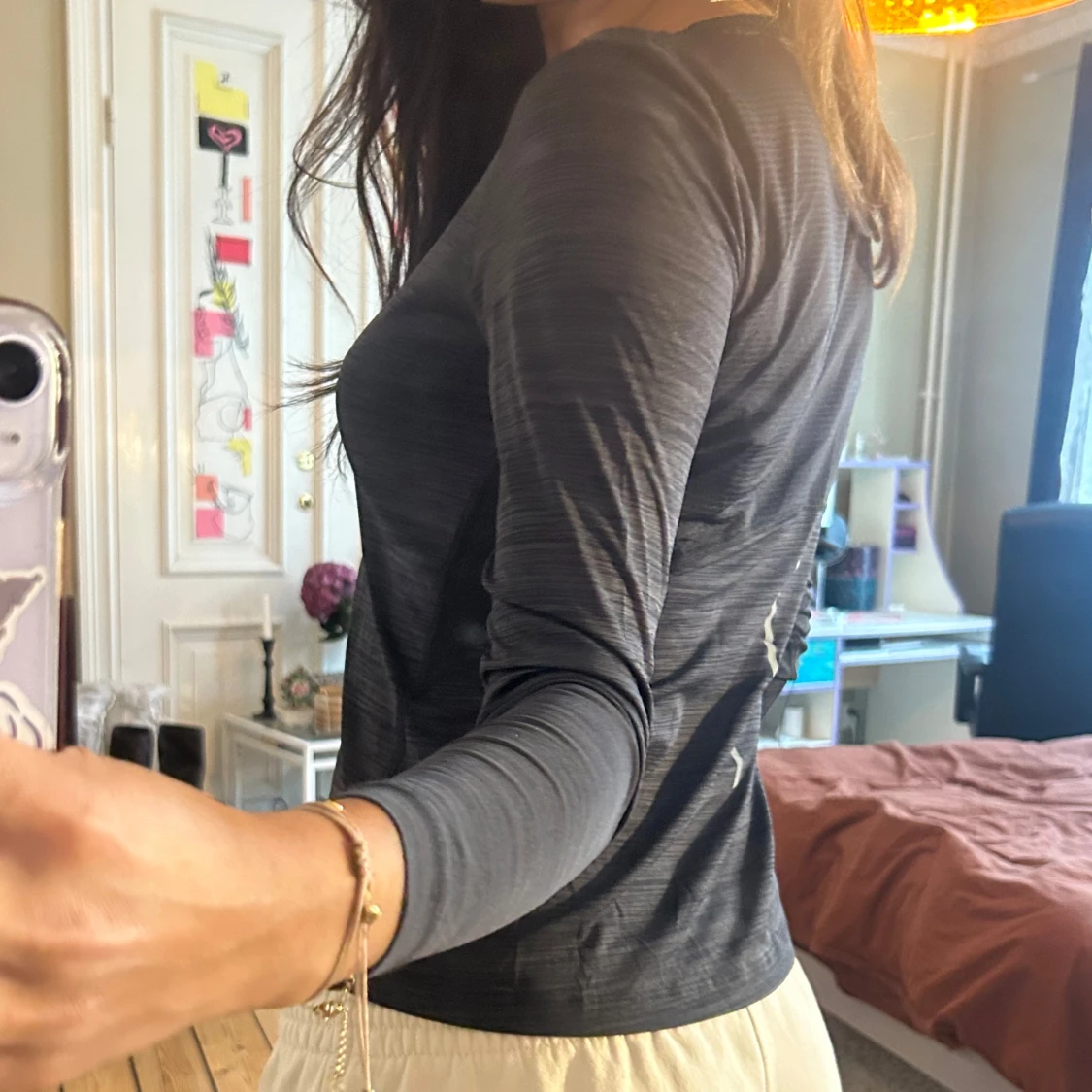 Långärmad träningströja  - 1