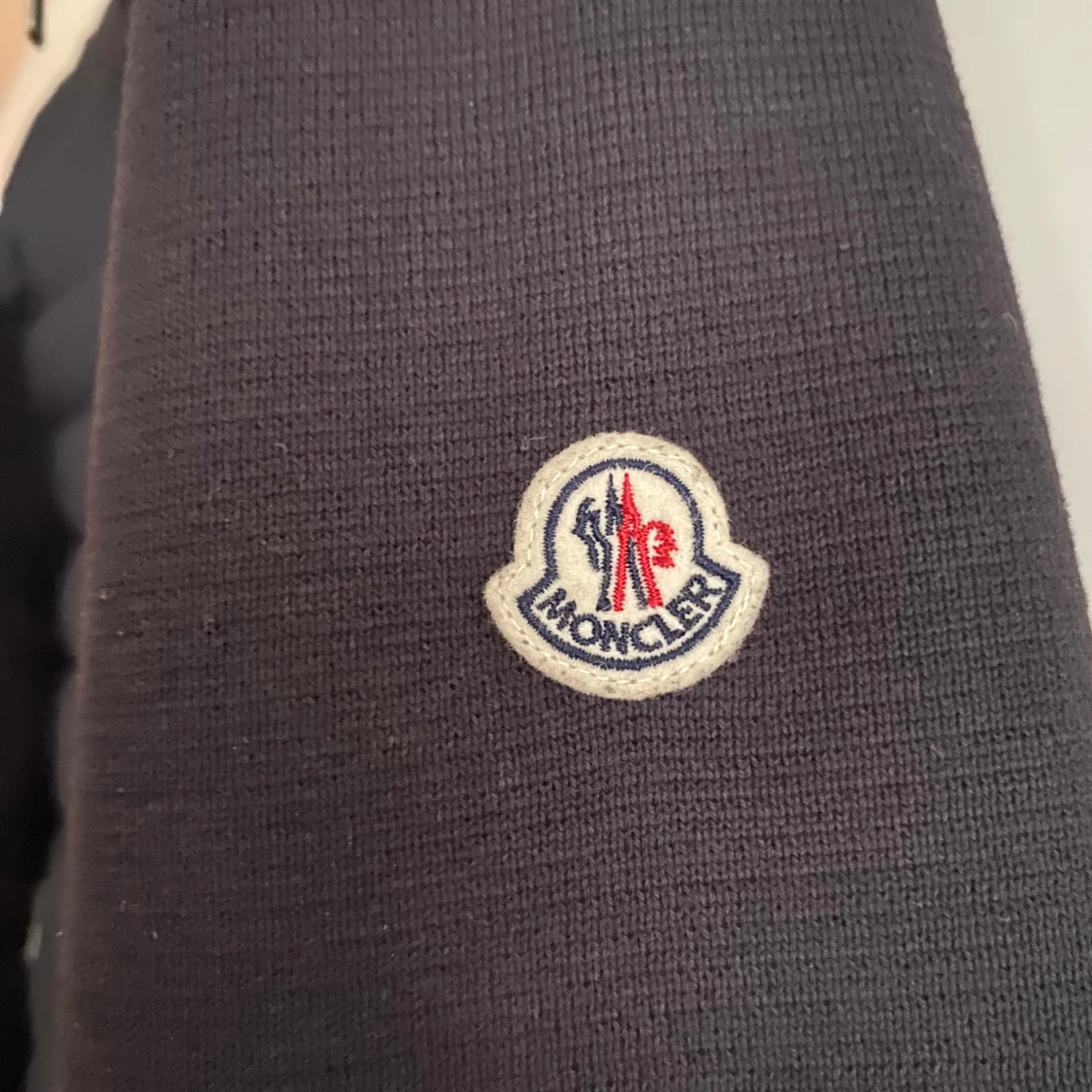 Mörkblå Moncler cardigan - 3