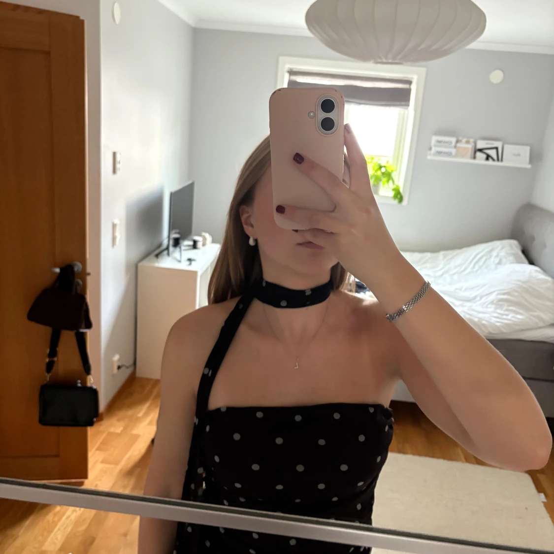 Prickig tubtopp med scarf🤩 - 2