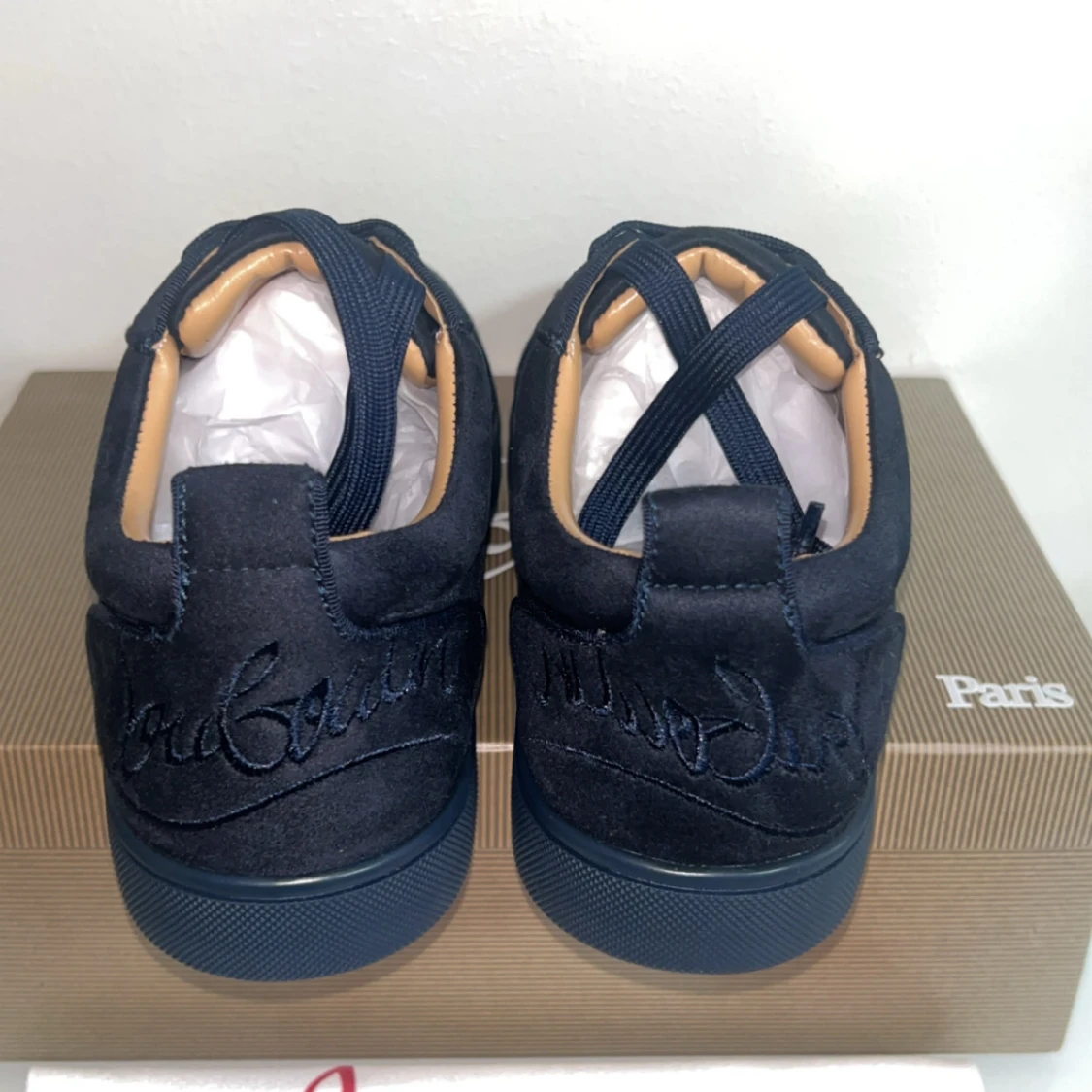 Mörkblå sneakers från Louboutin - 3