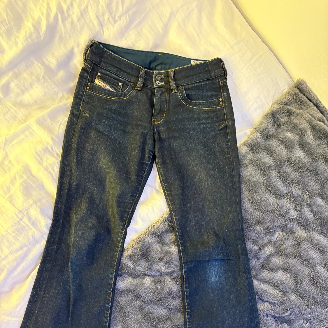 Diesel jeans mörkblå bootcut - 1