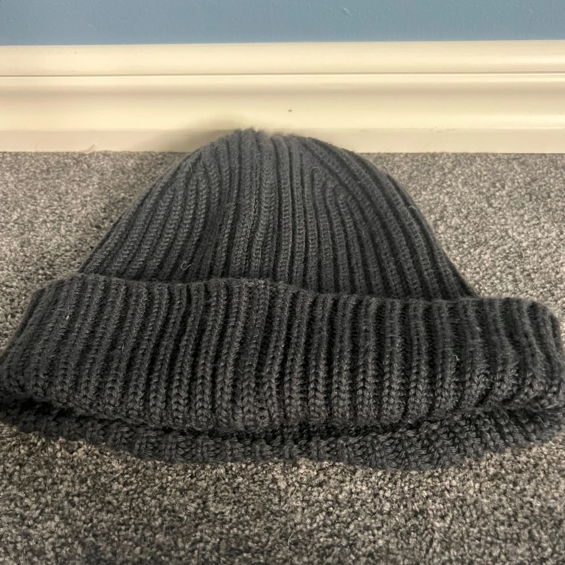 Svart C.P. Company Goggle mössa - 2