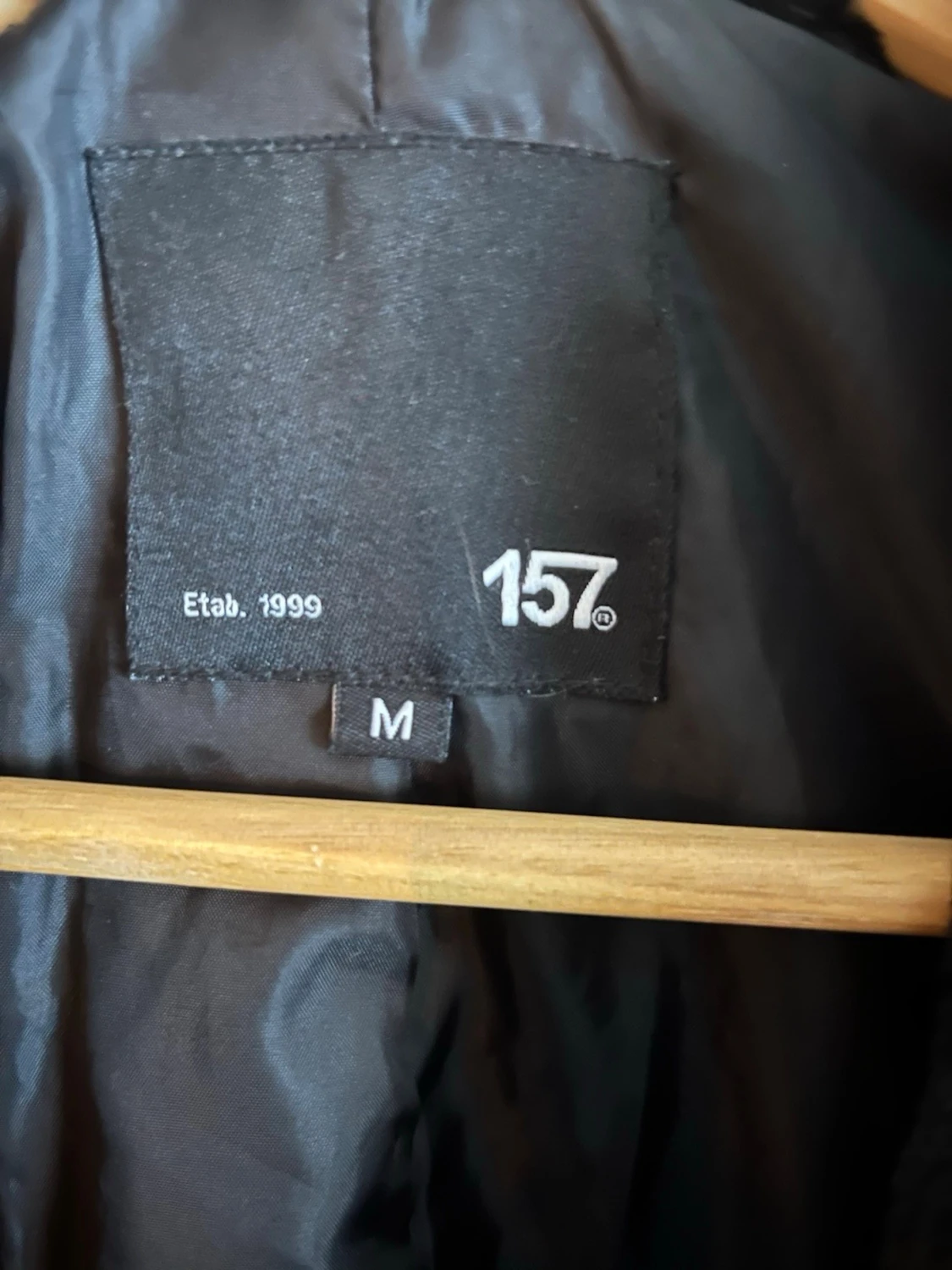 Svart pälsjacka från 157 - 3