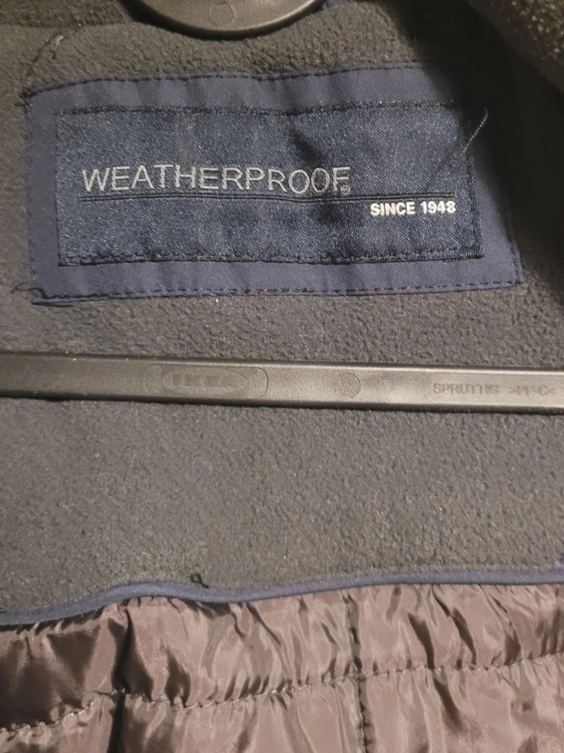 Blå vinterjacka från Weatherproof - 2