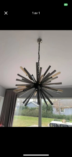 Takkrona Equalizer - Takkrona Equalizer S ifrån Eichholtz inköpt på Gallina Design i Malmö 2017. Krom färgad. 