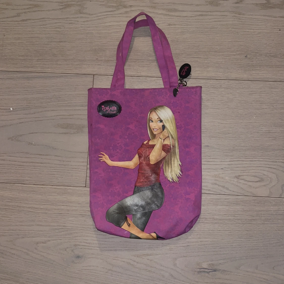 Isabella Fiorella rosa barnshoppingväska