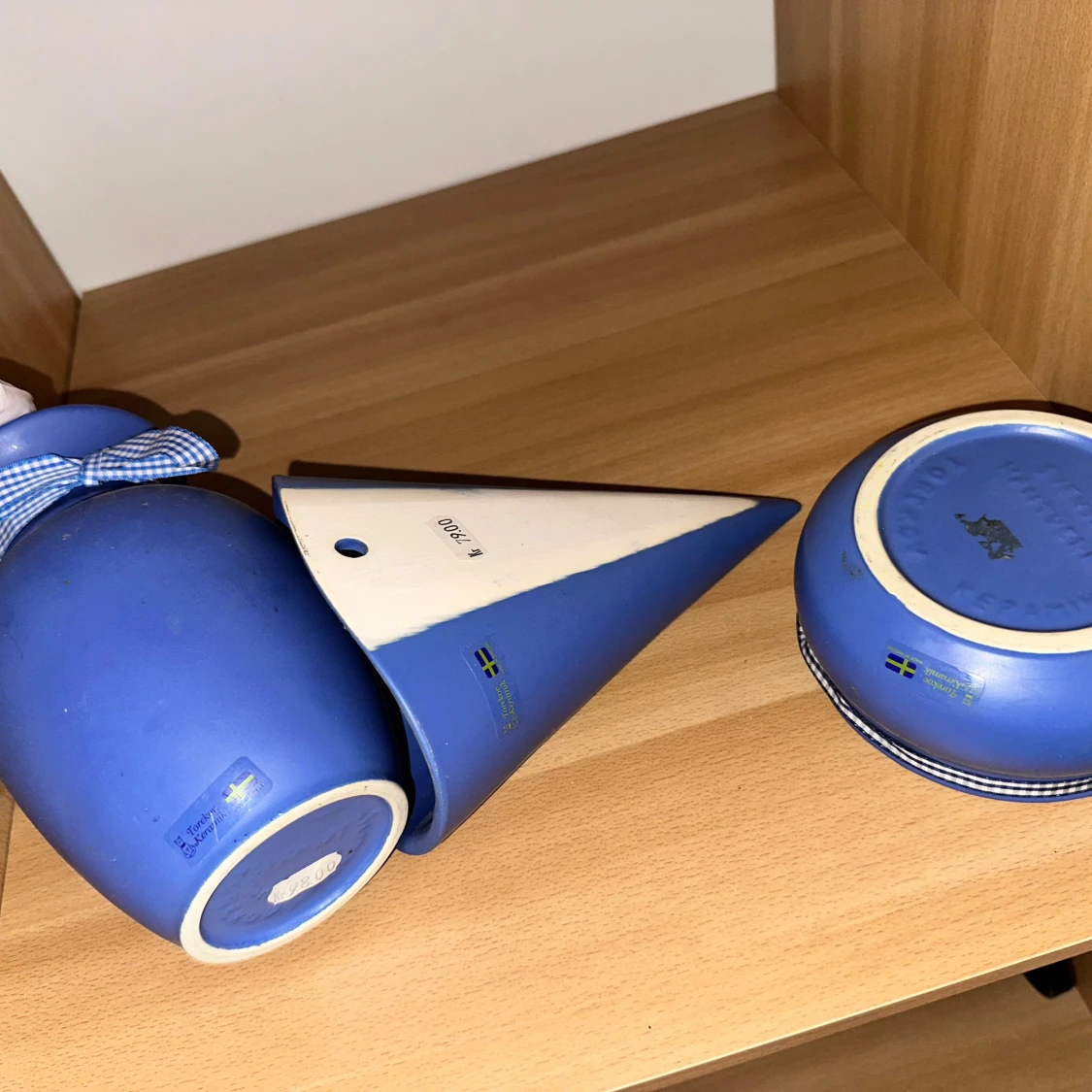 Gefle Keramik vas och skål - 2