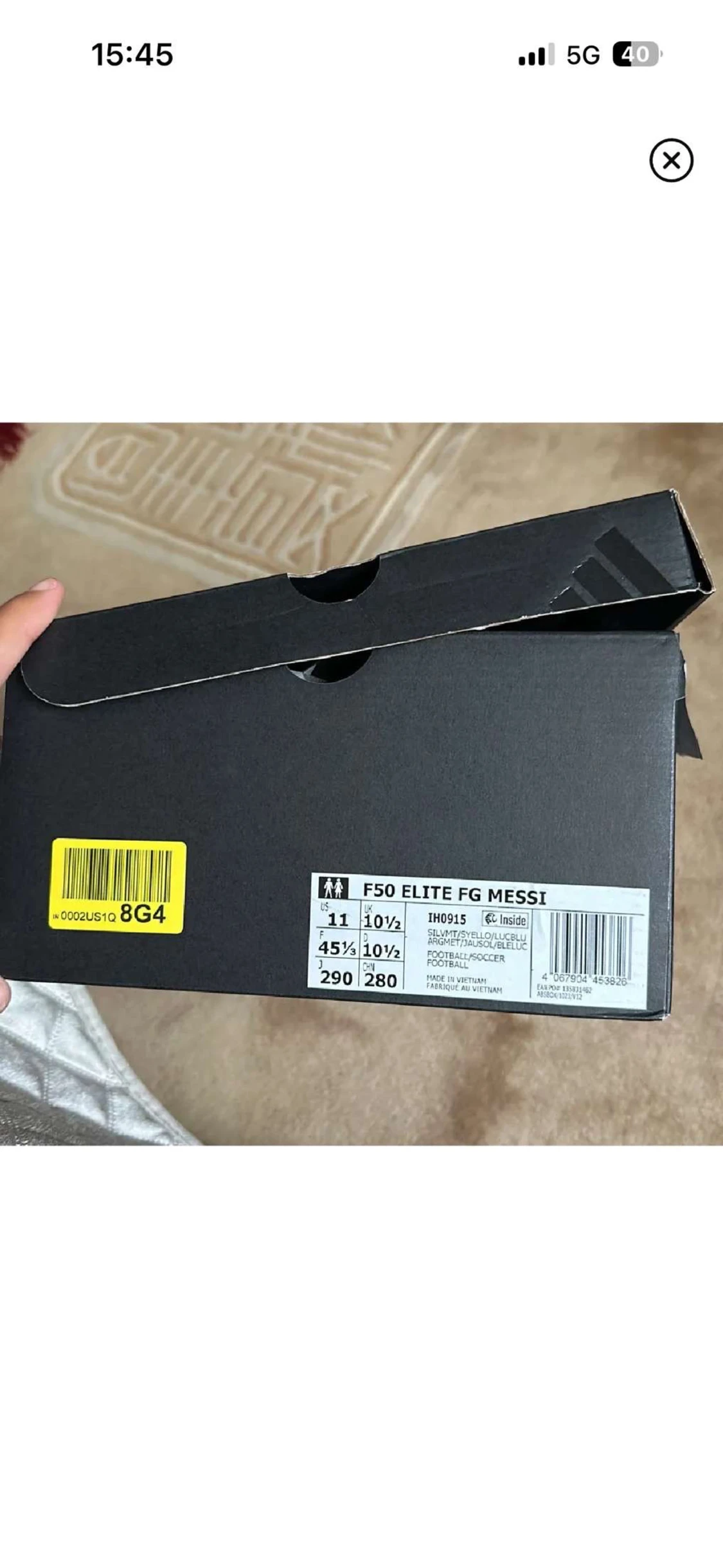 Adidas Elite f50 Fotbollsskor  - 4