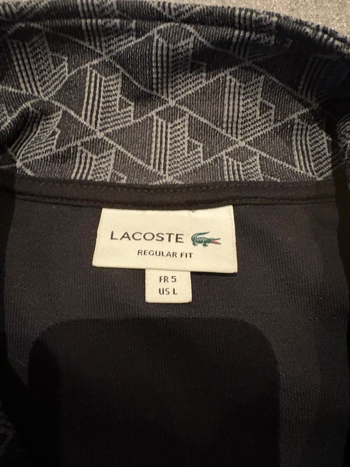 Svart Lacoste tröja L - 2