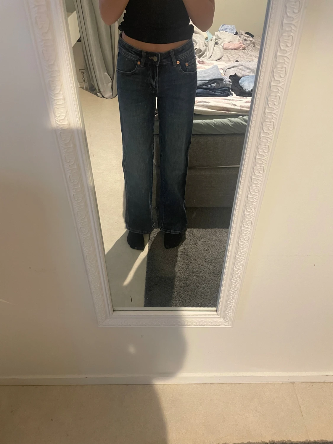 Lager 157 jeans mörk blå