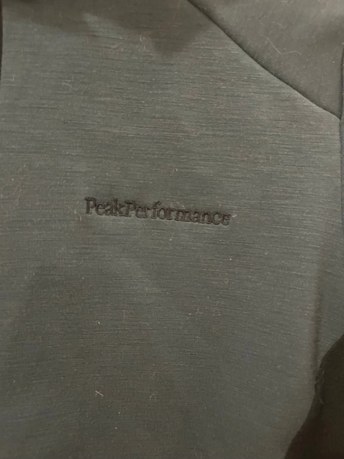 Peak Performance blå fleecejacka - 1