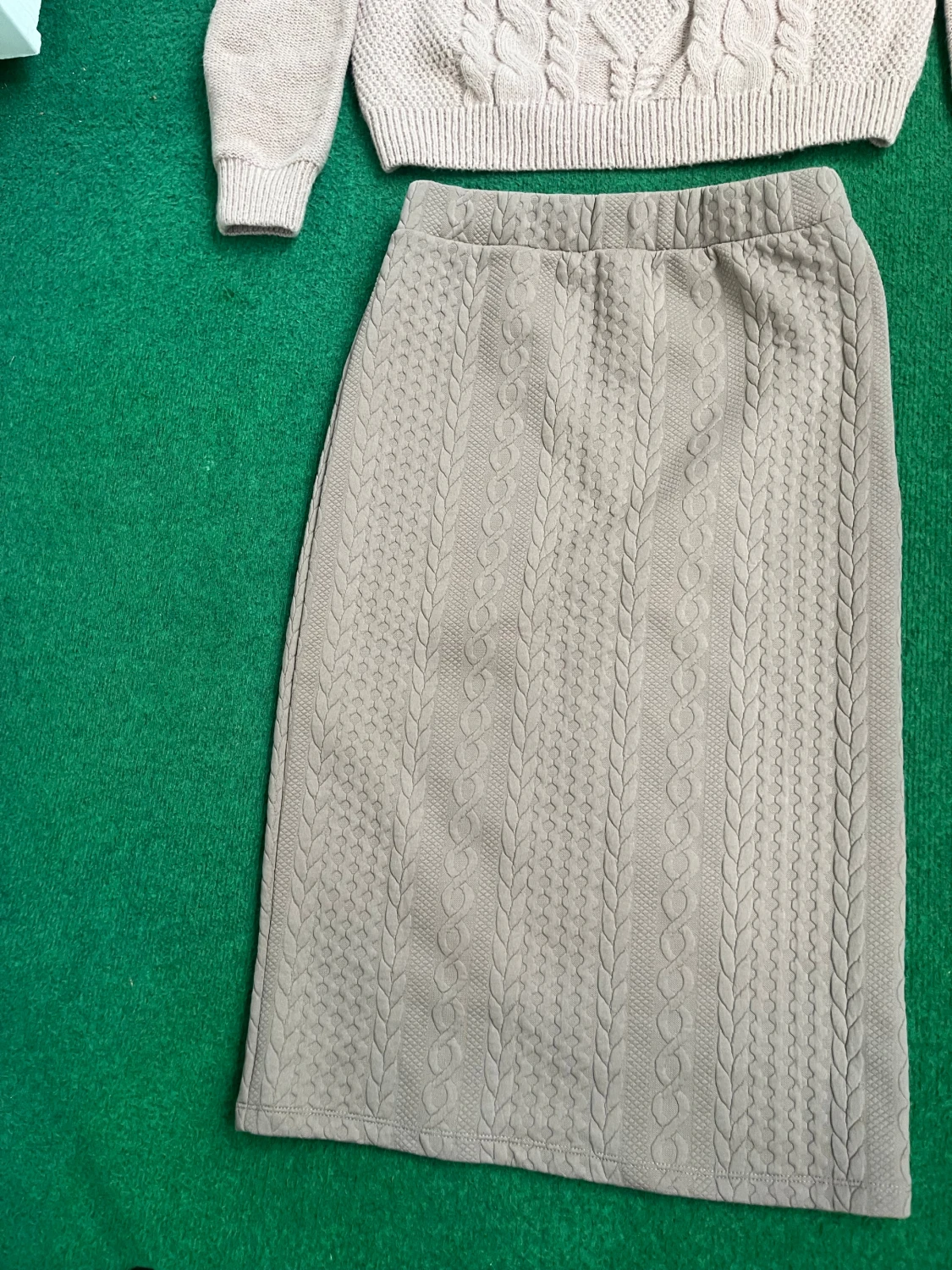 Beige långkjol från Vero Moda - 5